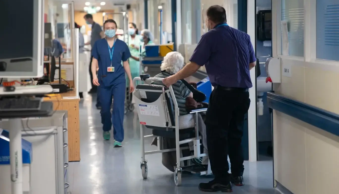 Hospital corridor
