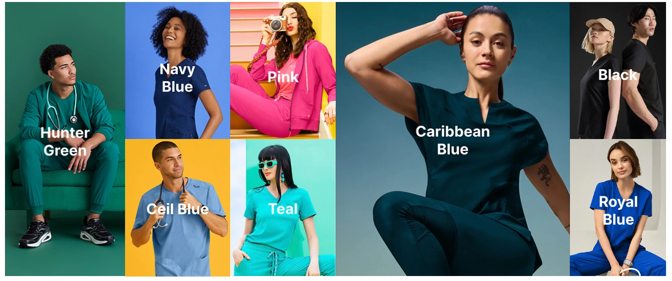 Medical Apparel Colors
