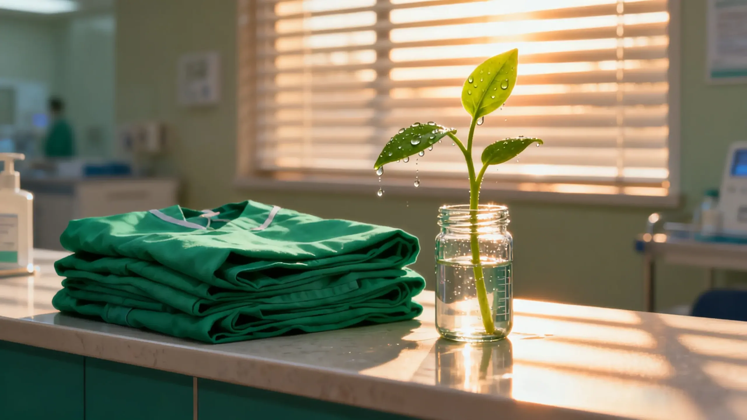 The Meaning of Green Scrubs in Healthcare Settings