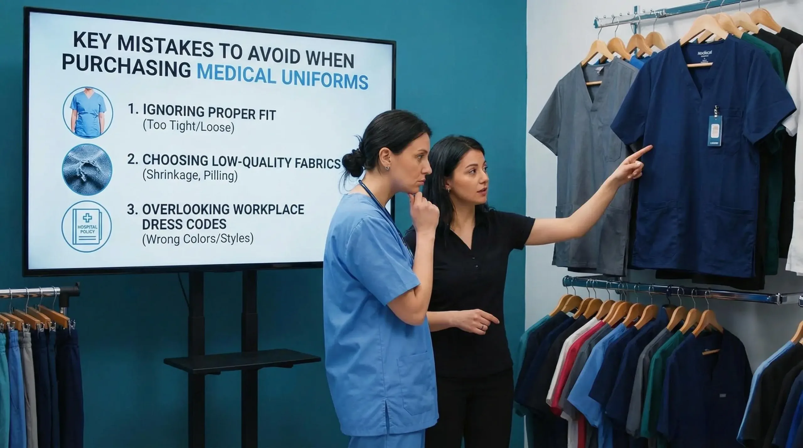 Common Mistakes When Buying Medical Uniforms Common Mistakes When Buying Medical Uniforms